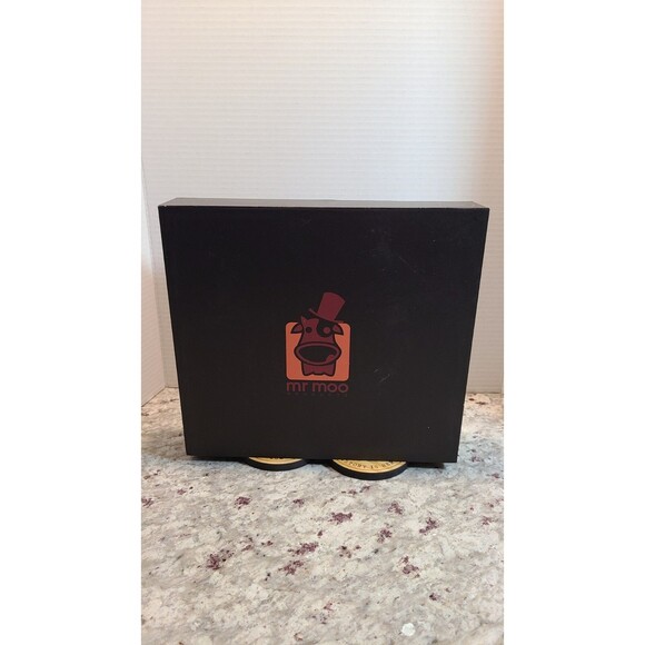 Mr Moo Products Wood Magnetic Knife Block and 3 Piece Nest Knife Set - Picture 1 of 2